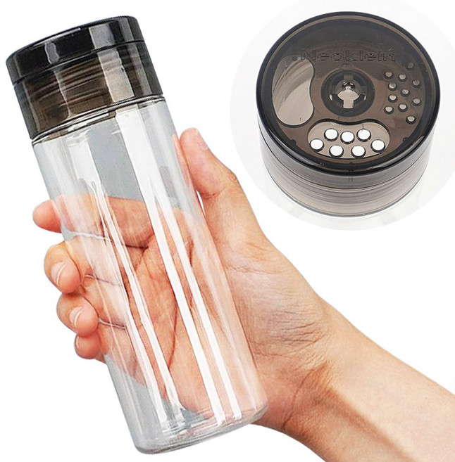 네오클린 깨통 양념병 300ml 블랙 조미료병 소금병 조미료통 양념깨통 소금통, 300ml - 블랙