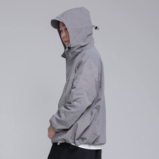 hgs 해결사 바람막이 오버핏 윈드브레이커