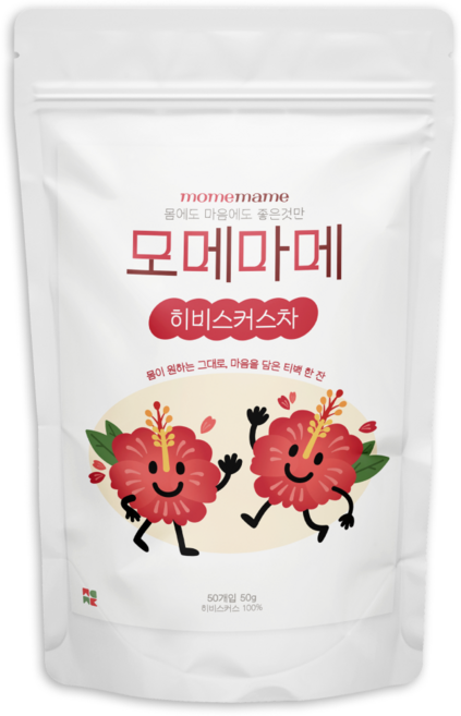 히비스커스 차 티백 100% 꽃차 히비스커스차 삼각티백, 1개, 50개입, 1g