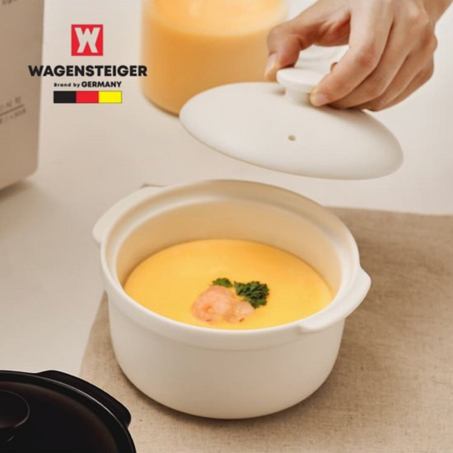 전자렌지 계란찜용기 매트화이트 조리용기 전자레인지냄비 그릇, 없음