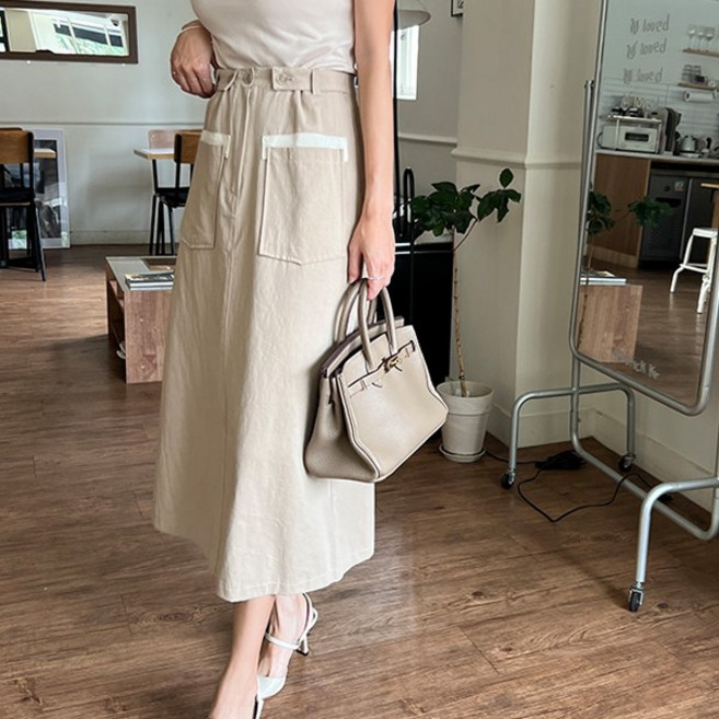 [난닝구]다빈크 포켓스커트