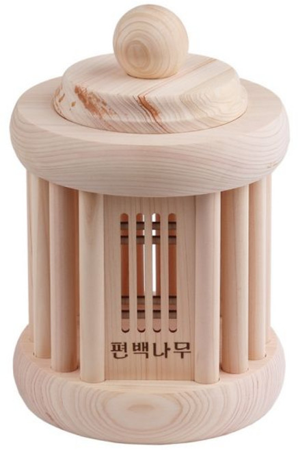 순수편백나무 원통형가습기, 1개