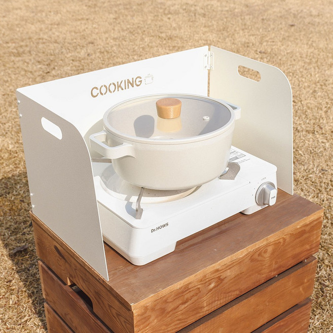 코마스나인 캠핑 가스 버너 바람막이 가림막, 버너바람막이(S), 1개