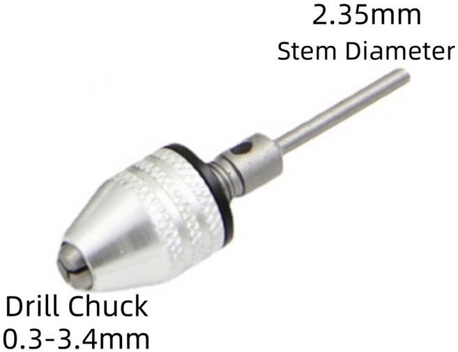 체인지 키리스 드릴 비트 육각 섕크 어댑터 변환기 도구 1PC 8MM 35MM, 0.3 3.4mm 2.35mm