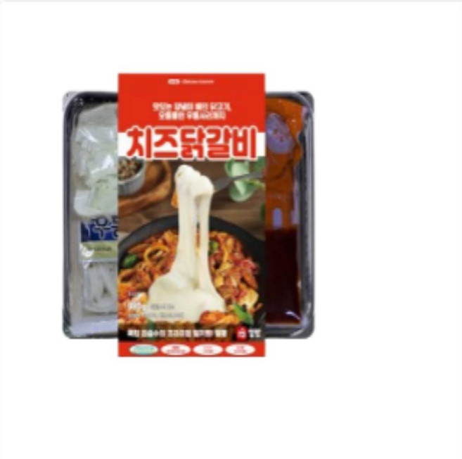 밀팡 치즈닭갈비, 2개, 980g