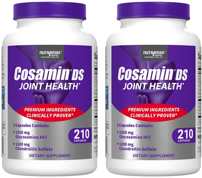 Nutramax 뉴트라맥스 코사민 DS Cosamin 210캡슐 3병, 2개, 210정 - 쿠팡