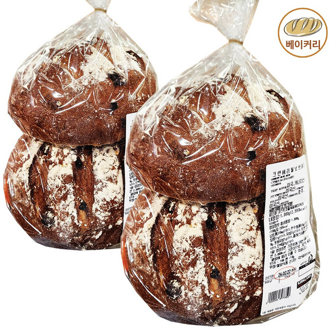 코스트코 크랜베리 월넛 브레드 2CT x 2 [더블], 2개, 1kg