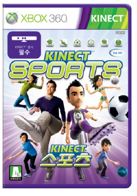 8위 - XBOX360 키넥트 스포츠 한국 정발 중고품 (키넥트게임)