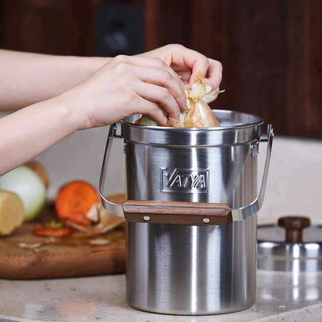 [밧드야] [빠른배송] 음식물쓰레기통 3L, 1개, 단일