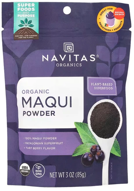 유기농 마키베리 파우더 분말 동결건조 나비타스 Navitas Organics Maqui Powder, 1개, 85g - 쿠팡