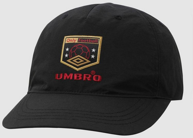 엄브로 UMBRO HBL 심볼 로고 반평챙캡 블랙 UR123CCP27 UR123CCP27_BLK0 127210, BLK0_BLACK, 059