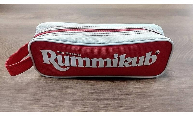 Rummikub 袋裝攜帶版, 1個, 拉密袋裝攜帶旅行版 送沙漏
