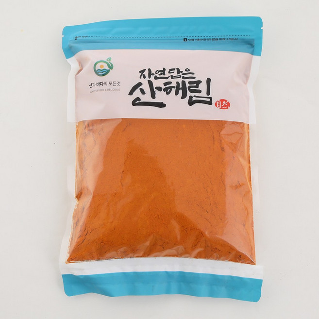[자연담은 산해림] 치자 100% 파우더 천연색소 가루 치자분말 1kg, 중국산