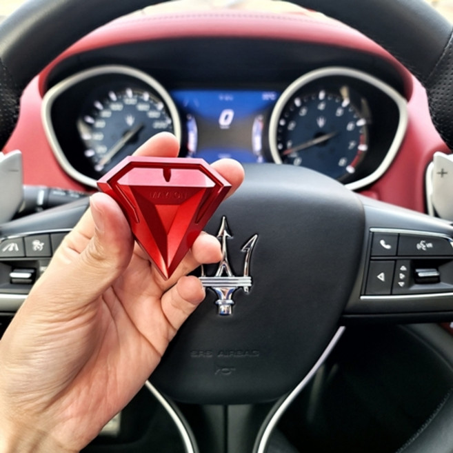 마일론 갤러리2 명품 차량용 방향제 고급 자동차 송풍구 디퓨저 리필, RubyRed, 클린코튼, 쇼핑백 추가, 1세트