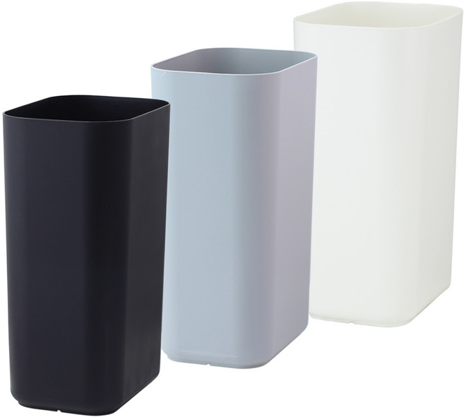 SKCAMEL 20리터 오픈 휴지통, 화이트, 1개