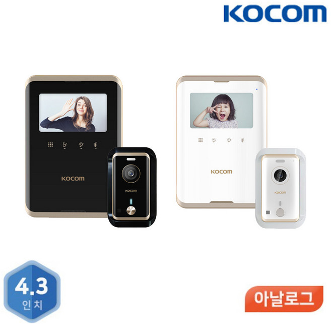 코콤 인터폰 KCV-R431E 초인종4선식포함 비디오폰(서울 경기인근 ) 설치 교체, 화이트