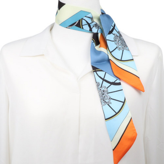 디아픽 슬림 타이 쁘띠 스카프 3색 롱스카프