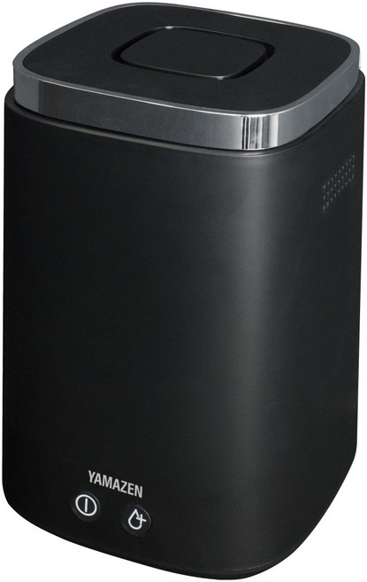 일본 가습기 가열식 스팀식 최대 가습 500ml 탱크 용량 2.4L 블랙 KS-J242, 야마젠 가습기