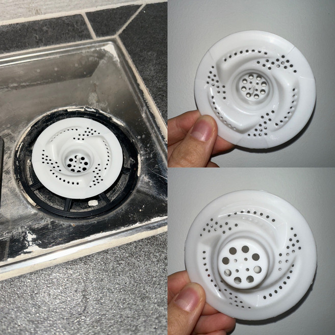 쏙클린 일본 하수구트랩 회오리 소용돌이 배수구트랩, 1개