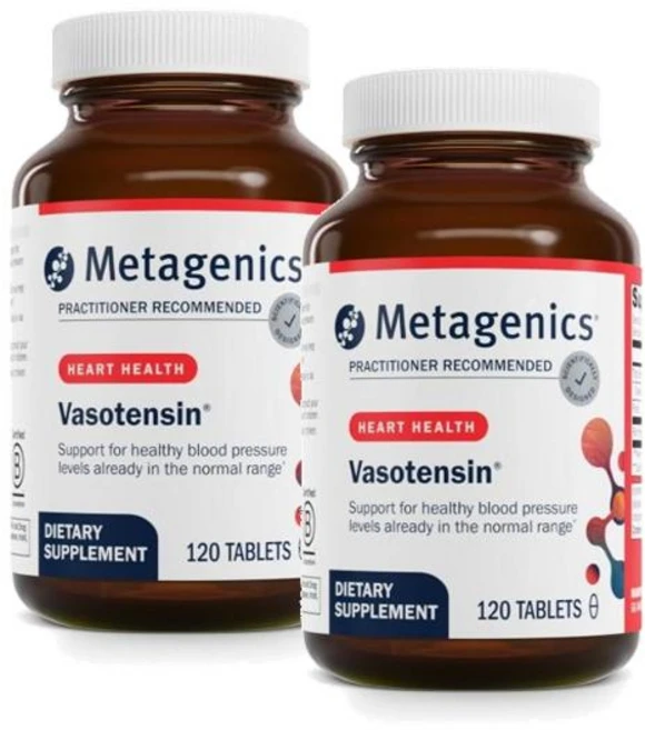 메타제닉스 바소텐신 블러드 프레셔 서포트 Metagenics Vasotensin, 2개, 120정 - 쿠팡