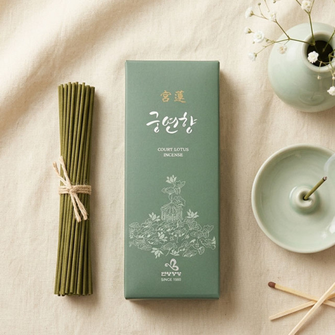 한양당 인센스스틱 향 궁연향(단) 180개입 국산향, 궁연(단)