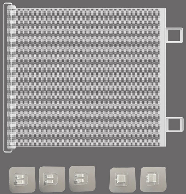 파파가든 무타공 반려동물 가림막, 1개, 화이트