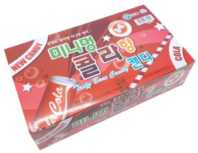 미니멍 캔디 콜라맛 300g(10g-30개), 10g, 30개