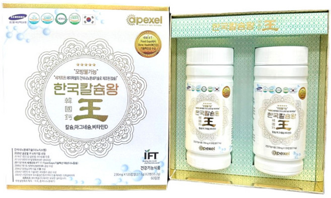 에이펙셀 나노칼슘 8030 칼슘프리미엄 한국칼슘왕 60일분, 60정, 1개