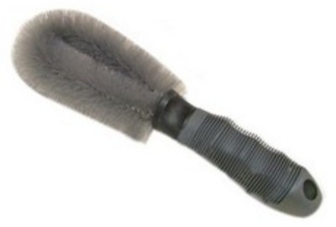 어바인클래스 세차용 휠 브러쉬 타월, 그레이, 2개