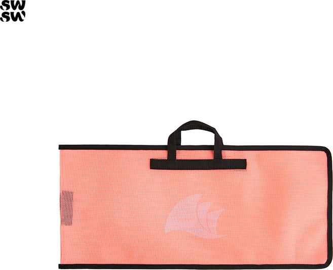 스윗스윔 롱핀 메쉬 핀 백, 오렌지