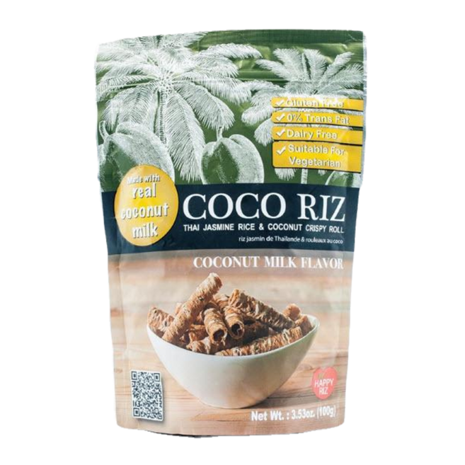 코코리즈 코코넛 크리스피롤 스낵 오리지널, 100g, 1개