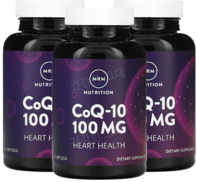 MRM 뉴트리션 CoQ-10 100 mg 소프트젤 120정, 3팩 - 쿠팡