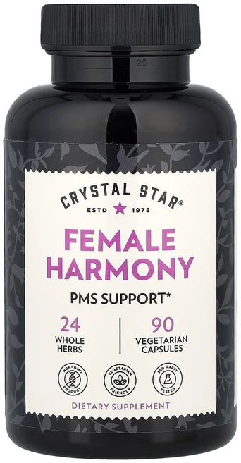 크리스탈스타 우먼스 하모니 PMS 써포트 90 베지캡슐, 90정, 1개 - 쿠팡