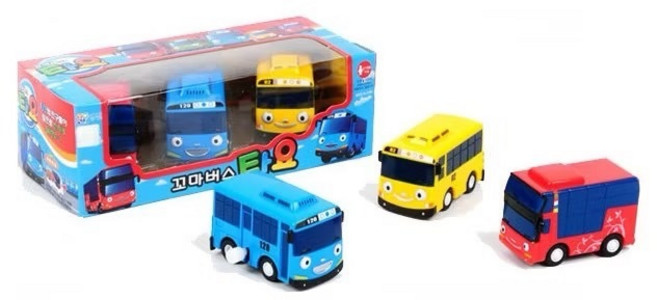 Tayo 公車 3件組, 1個, 慈圖、泰奧、拉尼, 慈圖、泰奧、拉尼