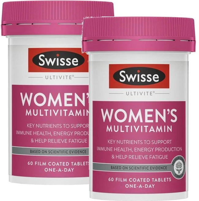 스위스 여성 멀티비타민 미네랄 원어데이 Swisse Womens Multivitamin, 60정, 2개 - 쿠팡