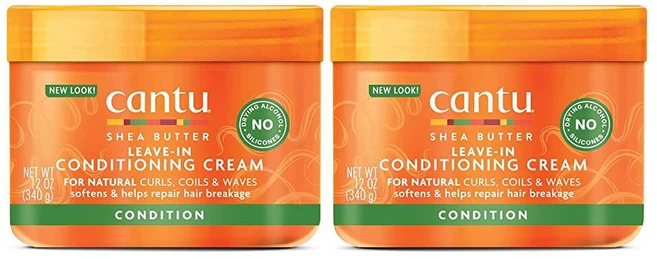 칸투 리브인 컨디셔닝 크림 시어버터 340g 2개 1세트, 칸투 리브인 컨디셔닝 크림 시어버터 340g 2개 1세 - 쿠팡