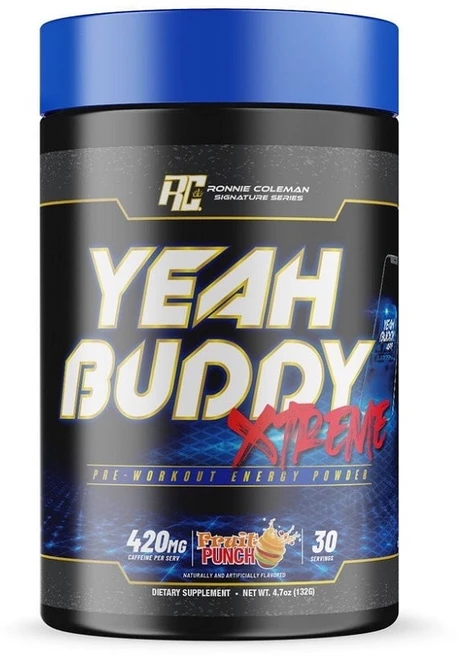 로니콜먼 예버디 익스트림 헬스부스터 30서빙 부스터 지구력 프리워크아웃 회복, FRUIT PUNCH, 1개, 30회분 - 쿠팡