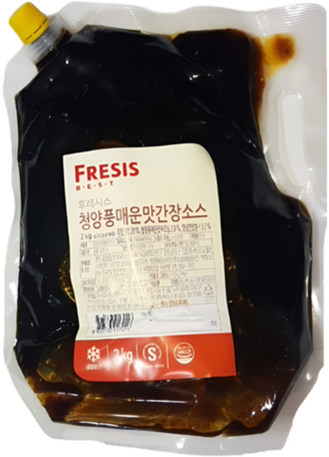 후레시스 청양풍 매운맛 간장소스 (냉장), 4개, 2kg