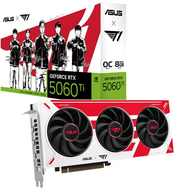 ASUS T1 RTX 5060 TI OC D7 8GB Edition, 8g