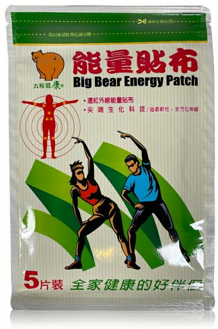 大熊健康 能量貼布, 1個, 10個裝