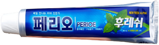 페리오 뉴 후레쉬 플러스치약, 150g, 60개