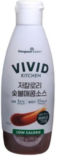 비비드키친 소스 저칼로리 숯불매콤소스, 1개