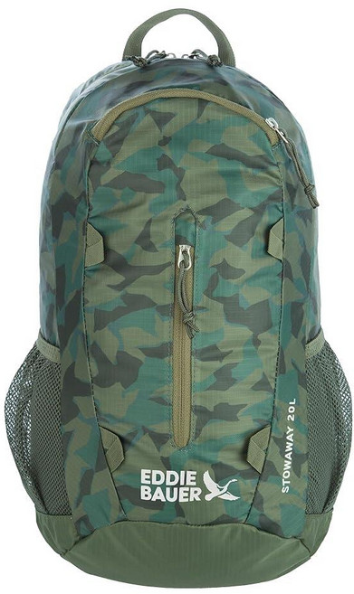Eddie Bauer 남녀공용 성인용 Stowaway 패커블 데이팩 20 L, 20L, Sprig