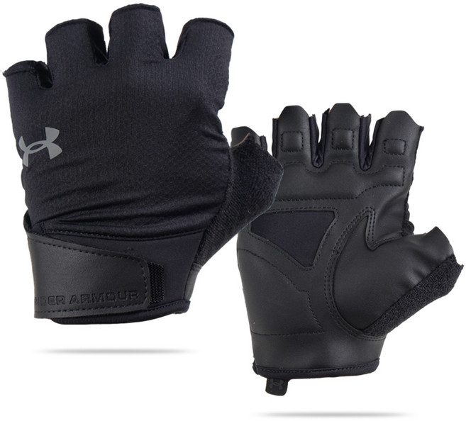 언더아머 트레이닝장갑 웨이트 피트니스 헬스장갑 1369826-001, 1개