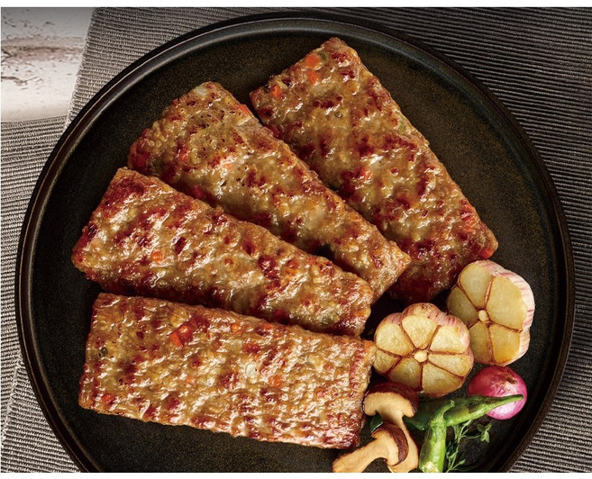 [청하유통] 삼양 마늘너비아니(1kg) 불고기맛 도시락반찬 아이간식, 1개, 1kg