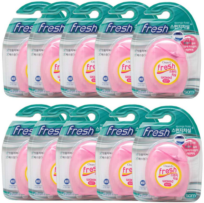 클린32 후레쉬 스펀지 왁스치실, 1개입, 20개
