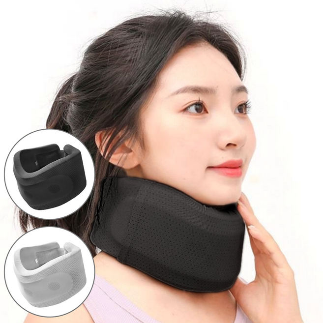 루미냅 목편한 목베개 겸용 목보호대 초경량 기내용 휴대용