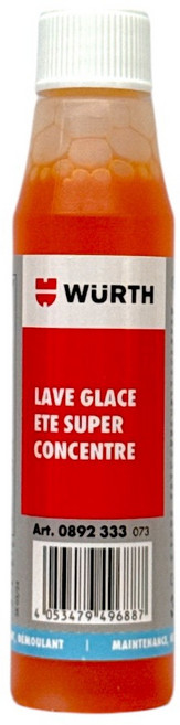 WURTH 夏季濃縮雨刷精, 1個, 32ml