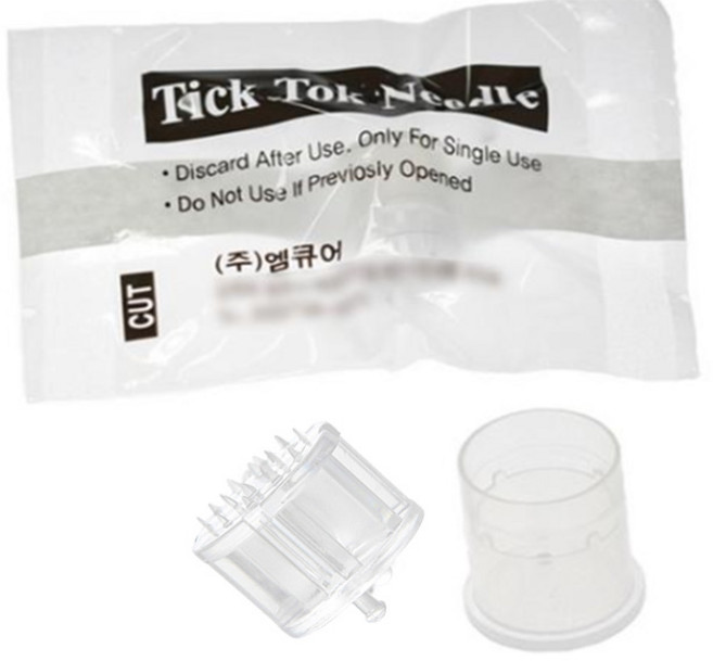 엠큐어 휴대용 MTS 전용 니들 (물광틱톡니들) 10개