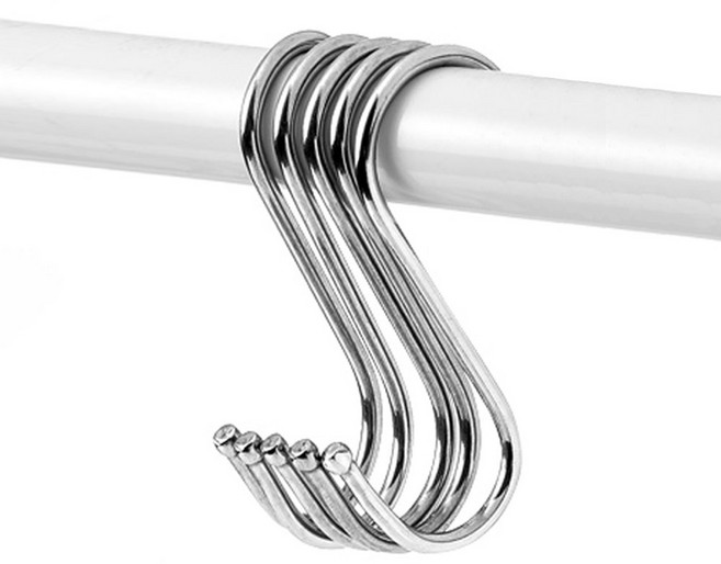 선진리빙 스테인리스 S자 고리, 소형 (7cm), 30개